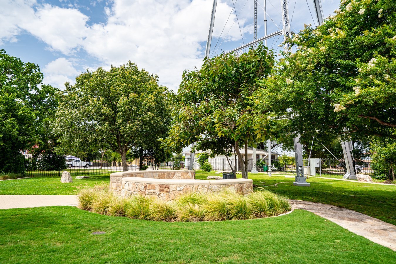 Koughan Memorial Water Tower Park in Round Rock Texas