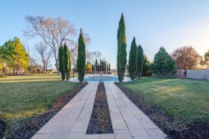 european style garden near sunset, gage gardens, one of the best things to do in marathon tx