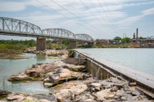 roys ink bridge spanning the llano river, one of the best things to do in llano texas