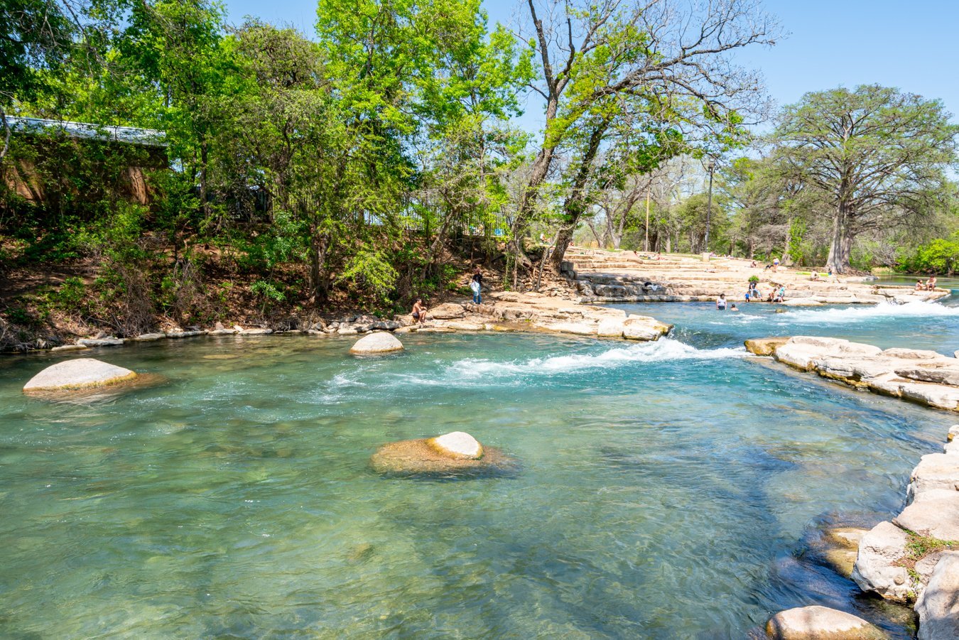 san marcos river in san marcos tx, one of the best day trips in texas